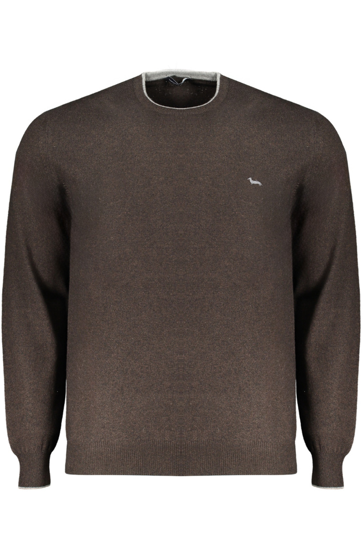 BRĄZOWY SWETER MĘSKI HARMONT & BLAINE