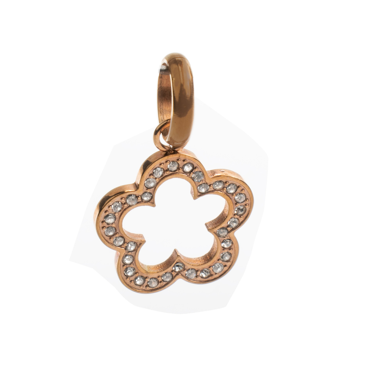 Biżuteria FOLLI FOLLIE 3P16FLORW. TRINKET, Kolor różowy. Kobieta.