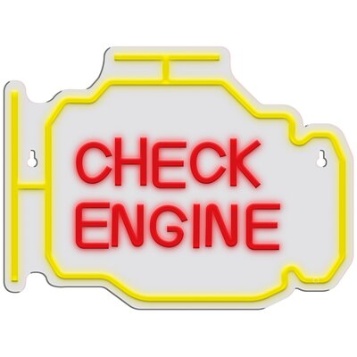 Neon LED MANTA SNL94YE Check Engine