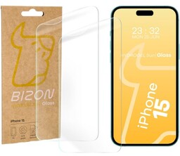 Bizon Folia matowa Glass Hydrogel Sun do iPhone 15, 2 sztuki