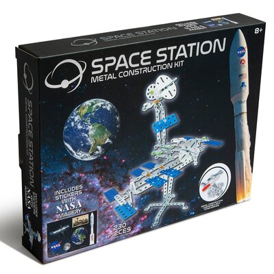 Zestaw konstrukcyjny NASA Metal Construction Kit 230 elementów