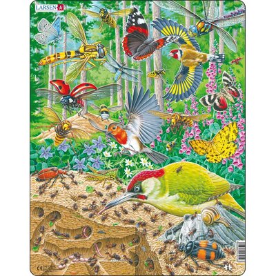Puzzle 40 el. Gniazdo mrówek Larsen