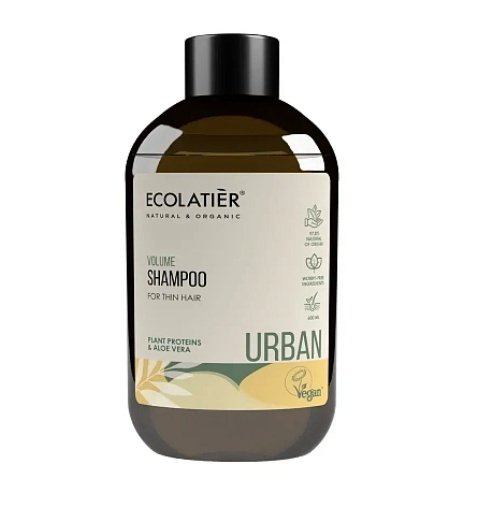 ECOLATIER Szampon zwiększający objetość do włosów cienkich 600ml