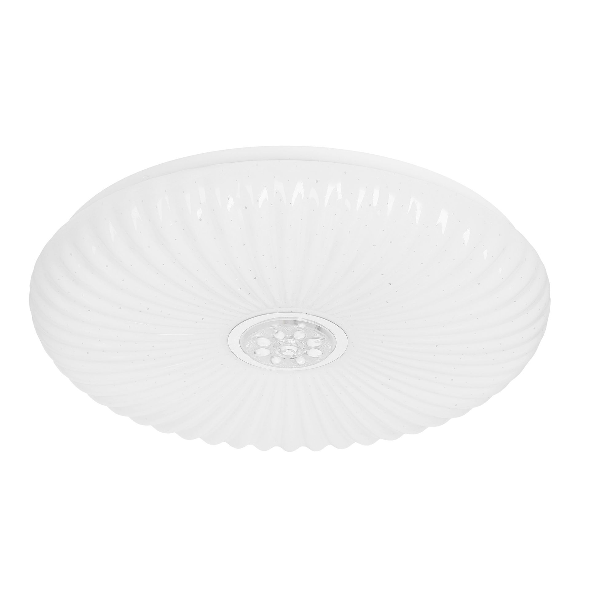 Ponadczasowa, biała lampa sufitowa plafon 13-34274 z serii PEROLA