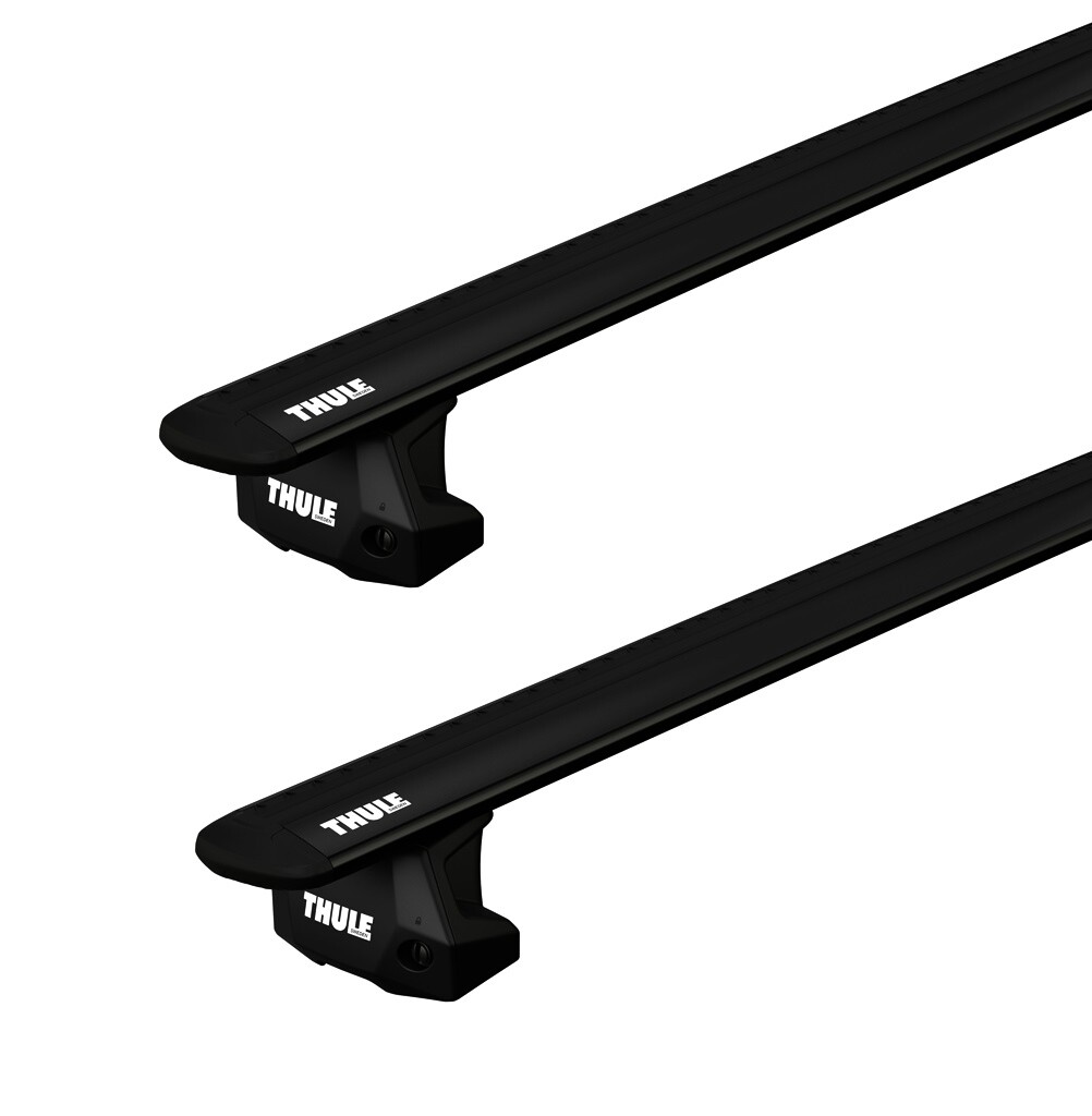Bagażnik dachowy Thule z EVO WingBar Black BMW 1-series 5-dr Hatchback z punktami stałymi 20-24