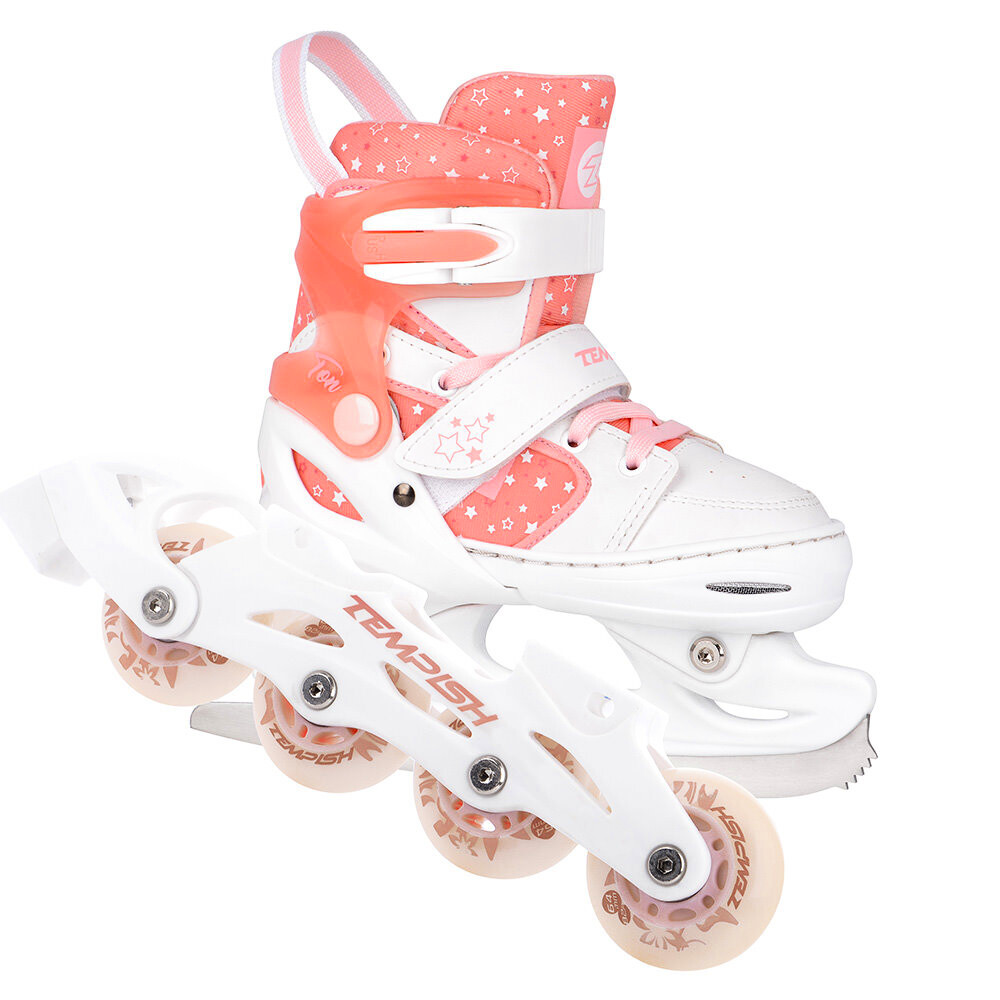Rolki dziecięce Tempish RS TON GIRL DUO LED 34-37 EUR