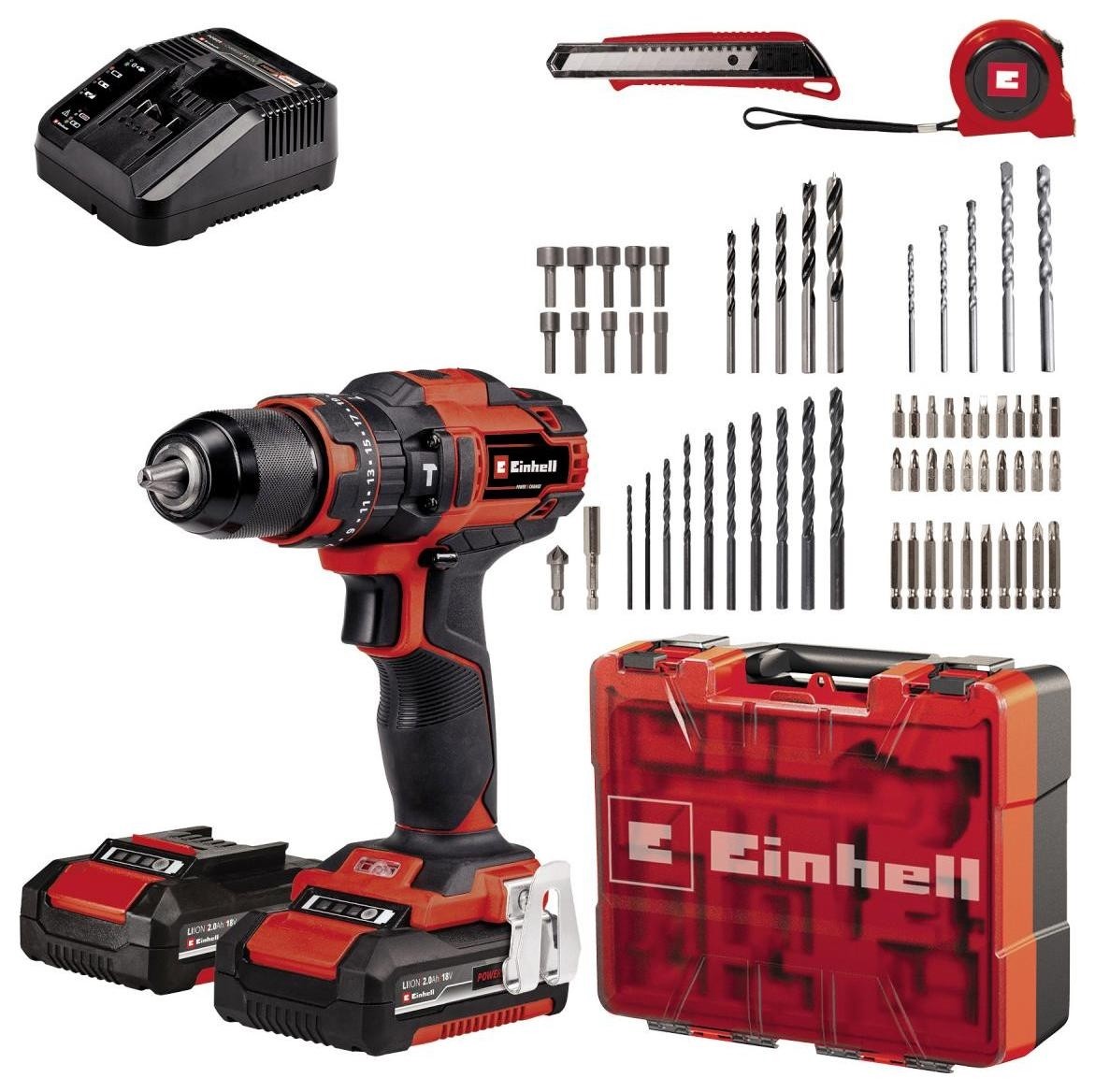 Einhell TE-CD 18/40 Li-i +64 (2 x 2.0 Ah)