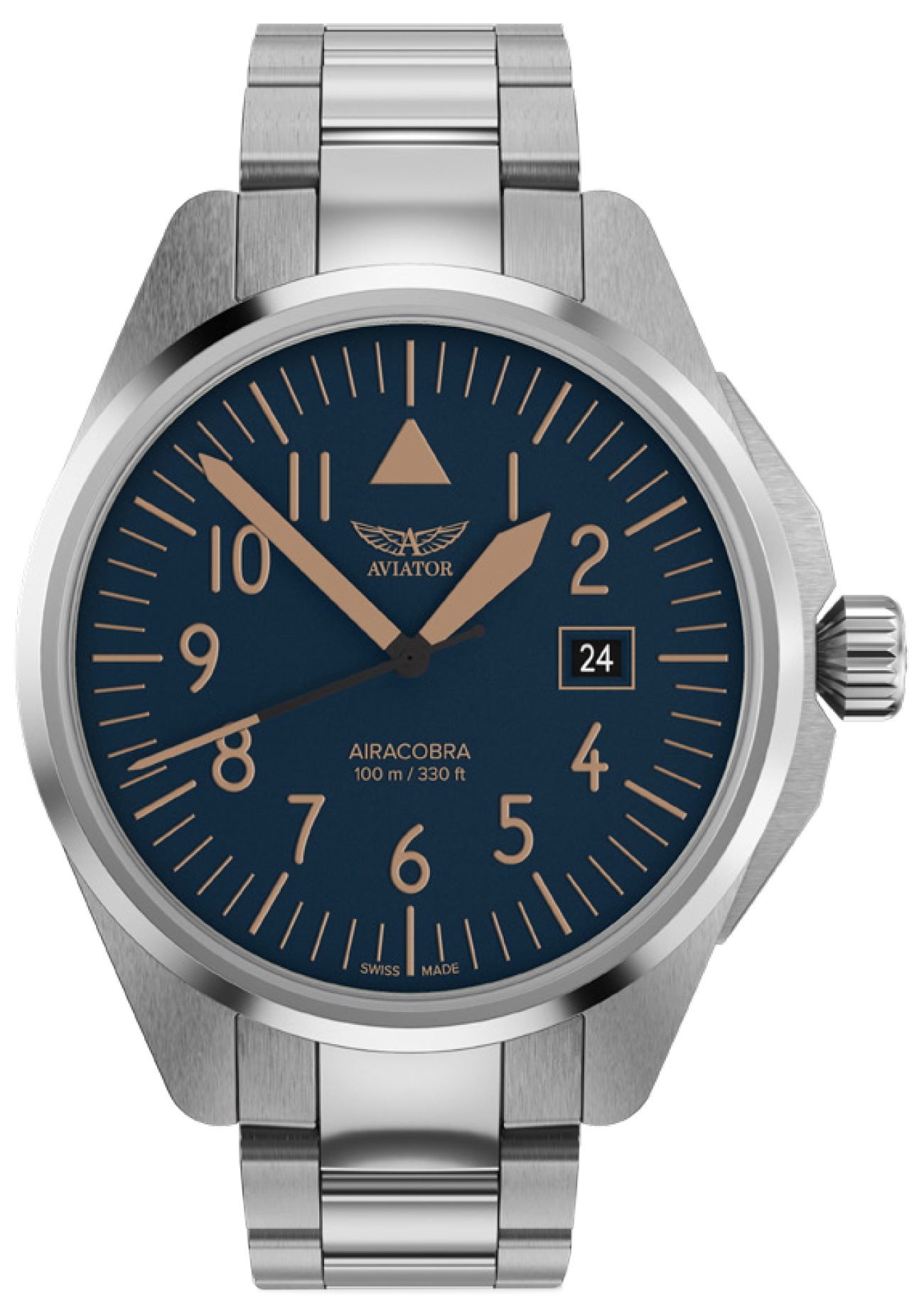 Zegarek Aviator V.1.38.0.318.5 AIRACOBRA 43 TYPE A