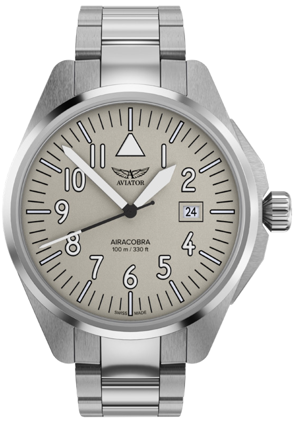 Zegarek Aviator V.1.38.0.320.5 AIRACOBRA 43 TYPE A