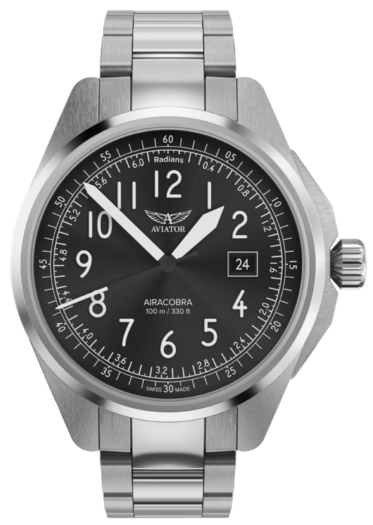 Zegarek Aviator V.1.38.0.322.5 AIRACOBRA 43 TYPE B