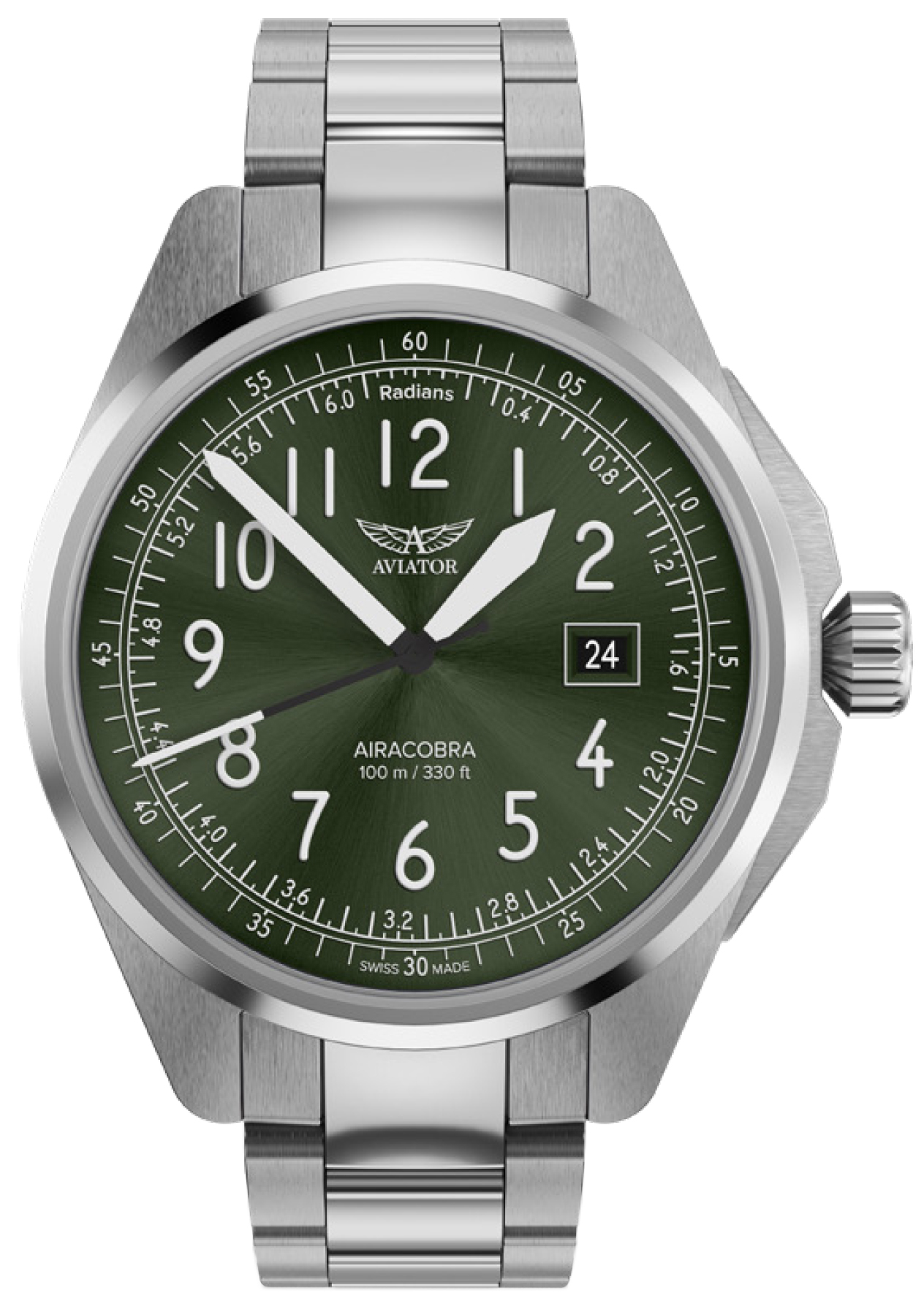 Zegarek Aviator V.1.38.0.324.5 AIRACOBRA 43 TYPE B