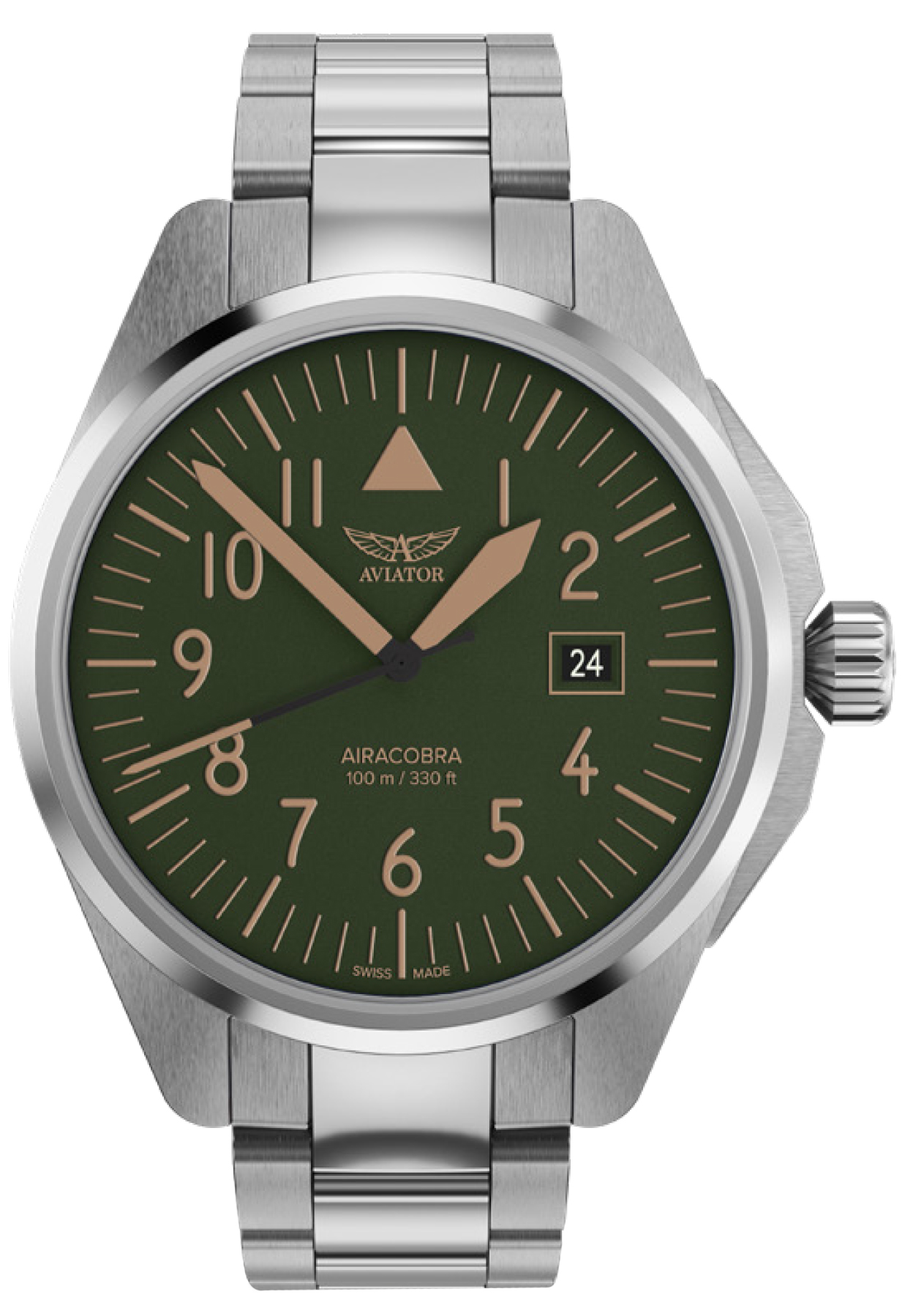 Zegarek Aviator V.1.38.0.330.5 AIRACOBRA 43 TYPE A