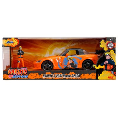 Samochód JADA TOYS Naruto 2001 Honda S2000 + figurka 253255084
