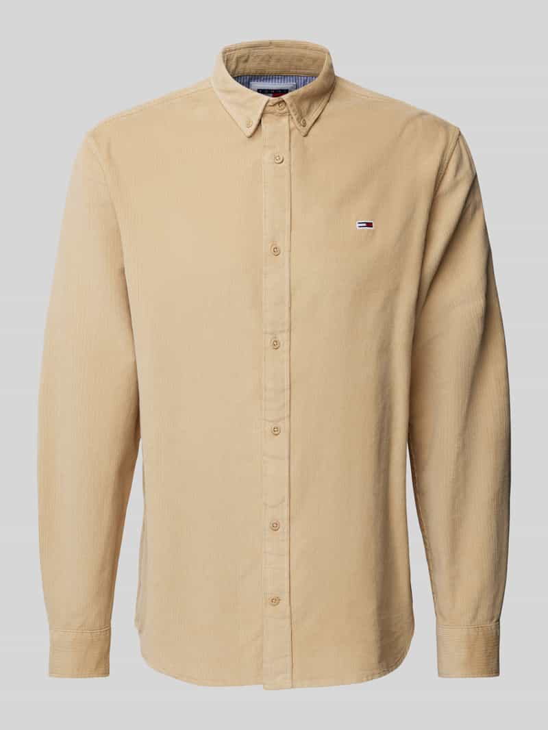 Koszula sztruksowa o kroju regular fit