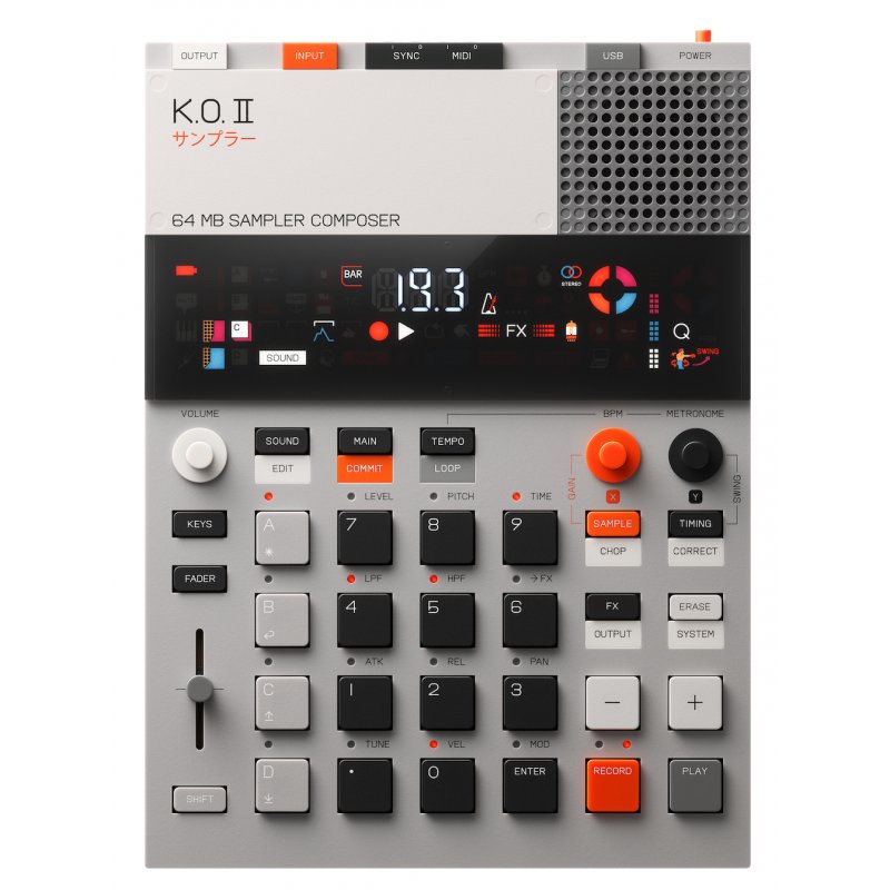 'TEENAGE ENGINEERING EP-133 KO II GROOVEBOX Teenage engineering Tee000063'