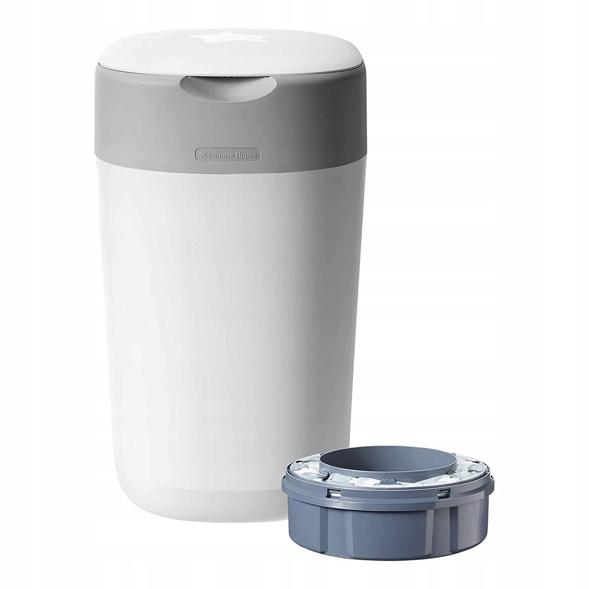Kosz na pieluchy Tommee Tippee Twist & Click biały + 1 Wkład Gratis