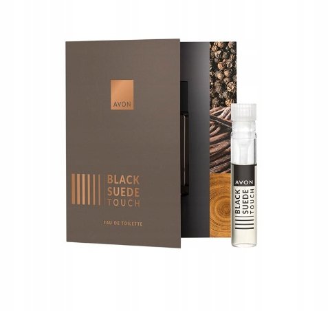 Avon Black Suede Touch Woda toaletowa – ulotka z próbką 0,6ml