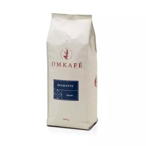 WŁOSKA KAWA ZIARNISTA OMKAFE DIAMANTE 92% ARABICA 8% ROBUSTA 1 KG