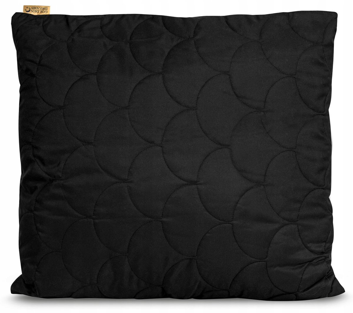 Poduszka 70X80Cm Antyalergiczna Pikowana Oddychający Mikrofibra Czarna