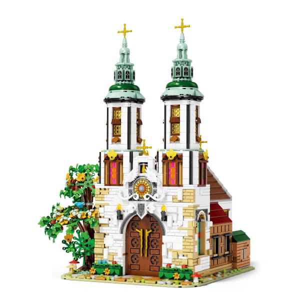 Klocki Reobrix St.Andrew's Church Średniowieczny Kościół 3306 PCS
