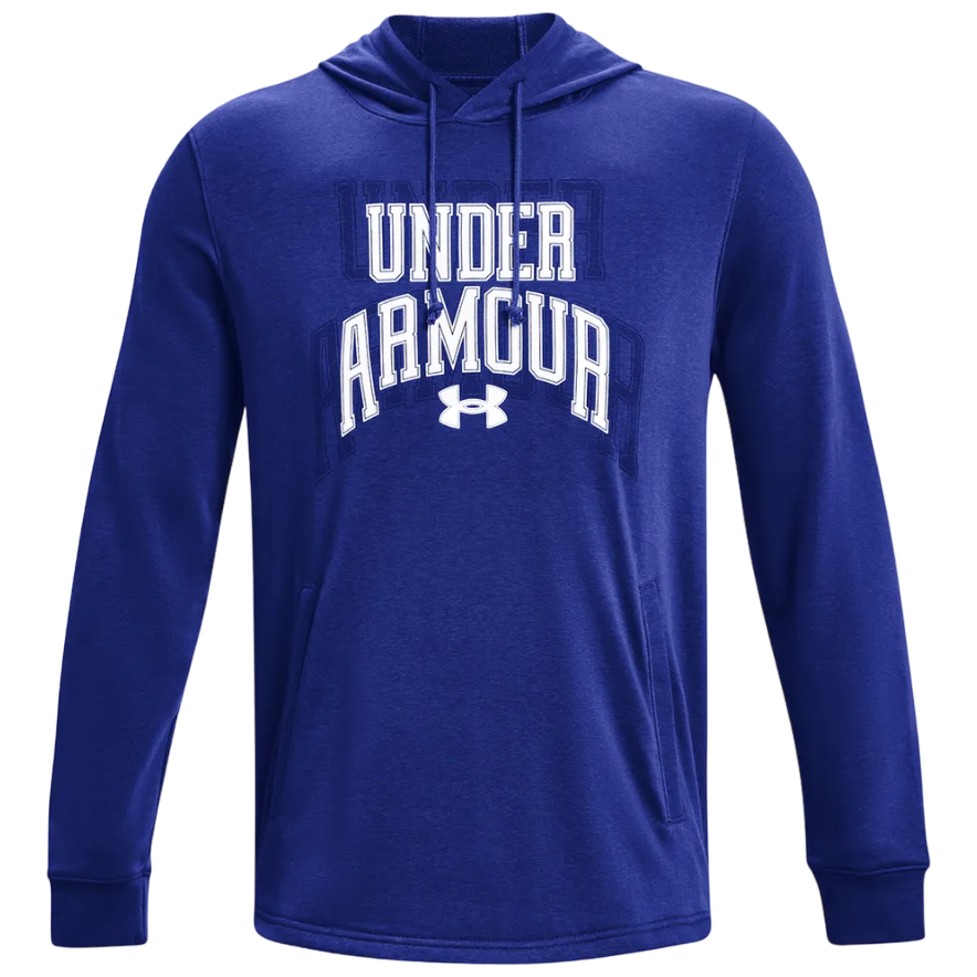 Męska bluza Under Armour Rival Terry Graphic HD Rozmiar: M / Kolor: niebieski