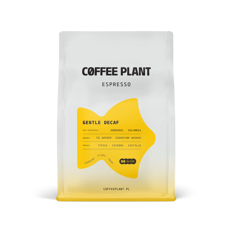 Kawa ziarnista COFFEE PLANT Gentle Decaf Espresso 250g