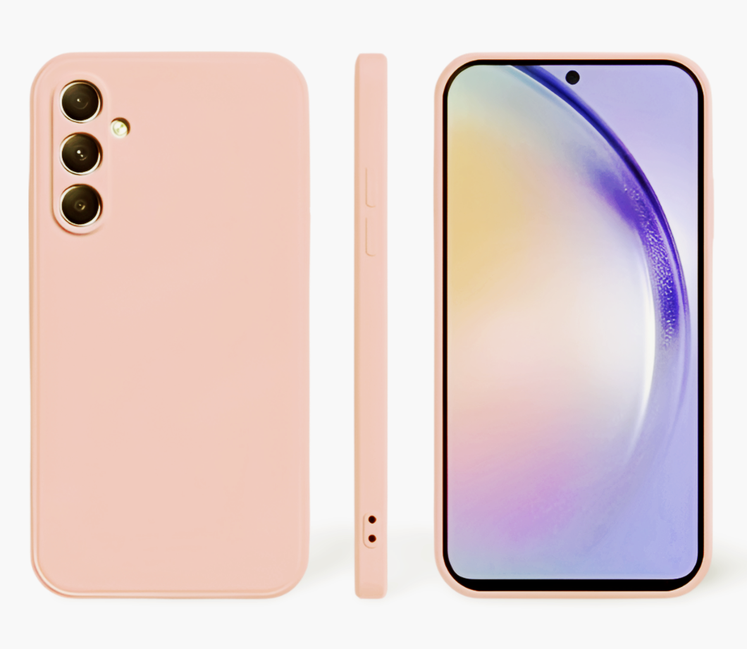 Etui Fiber Case Samsung Galaxy A54 5G - Różowy