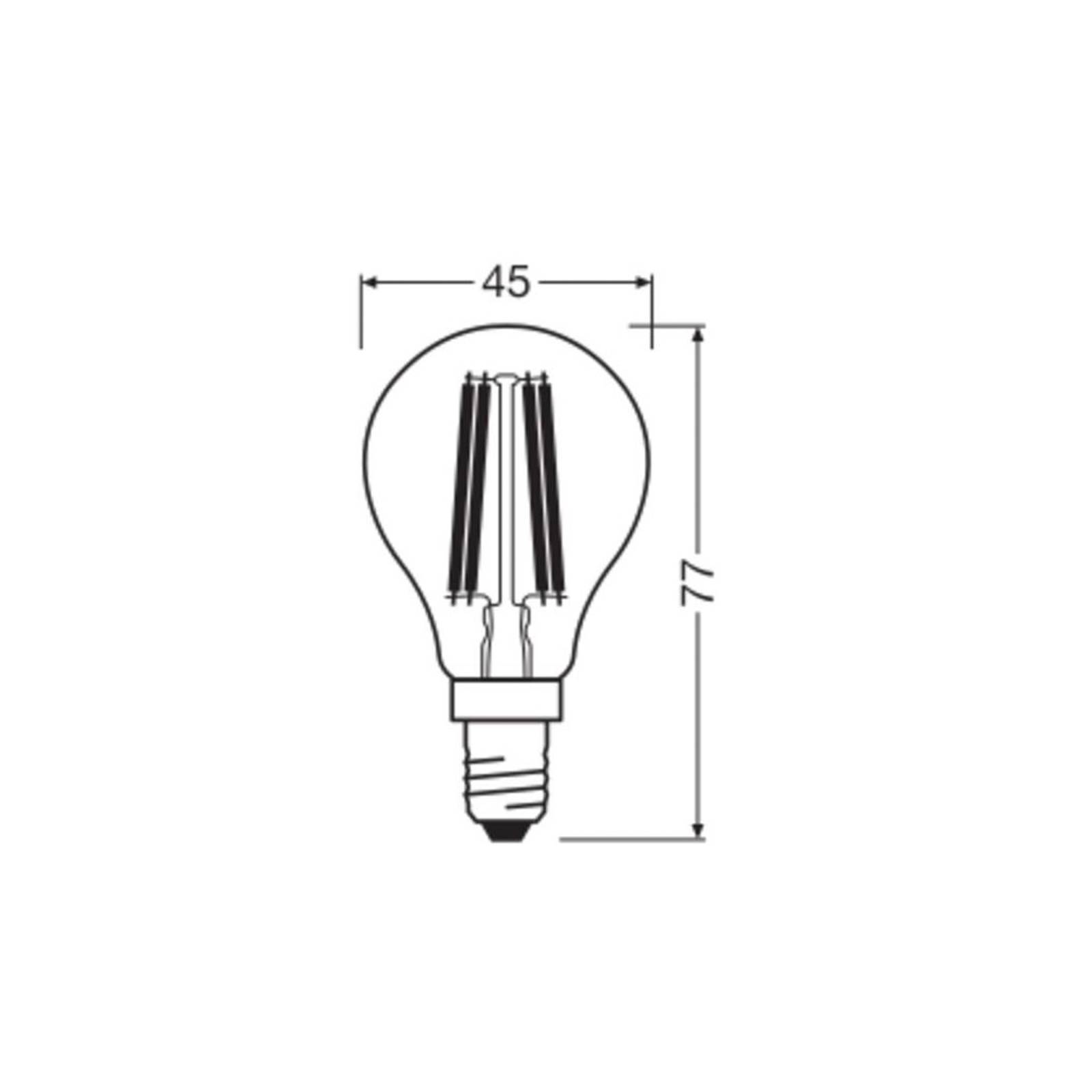 OSRAM żarówka filament LED E14 1,2W 2700K 255lm