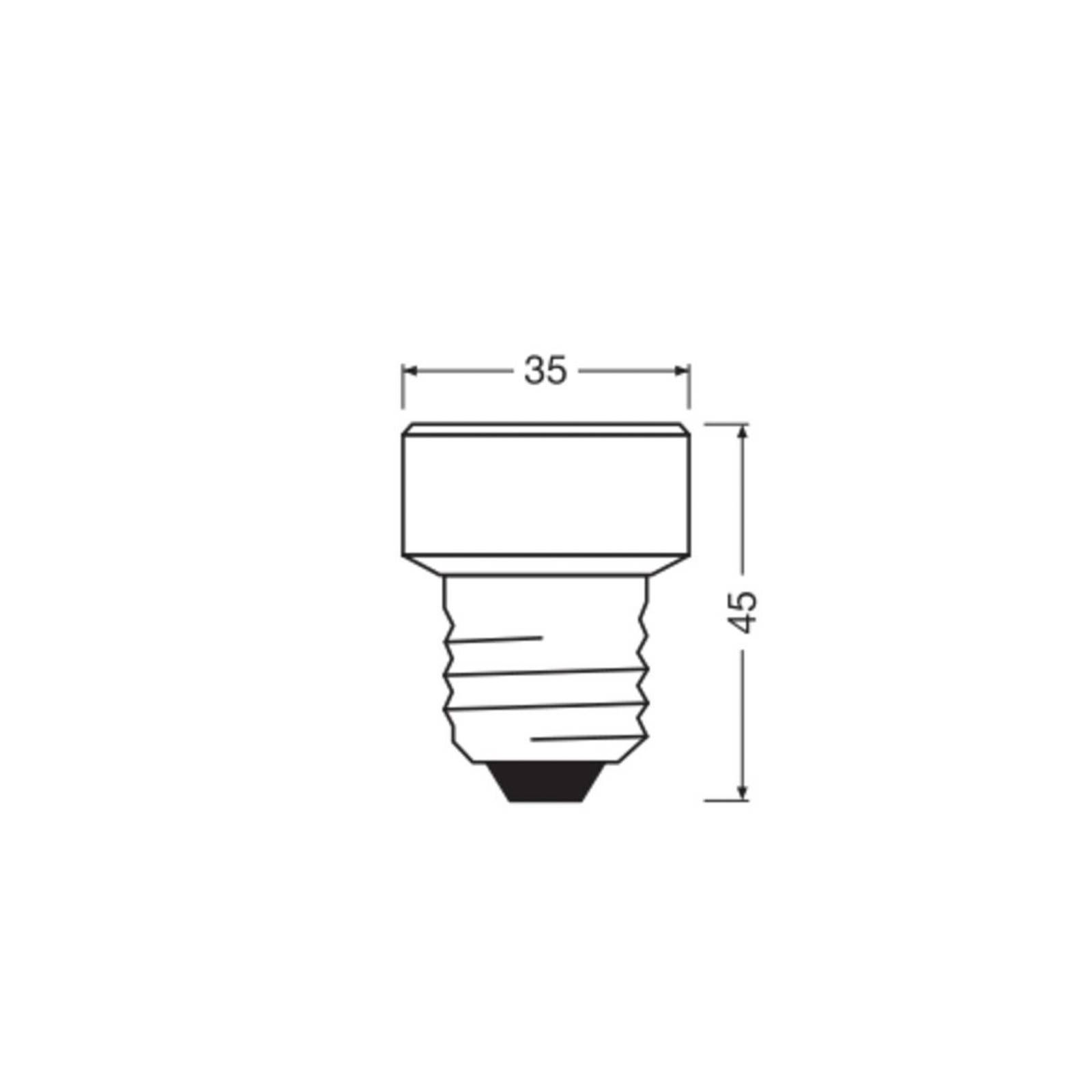 OSRAM żarówka LED Star Flat E27 3,5W 2700K wymienny pierścień.