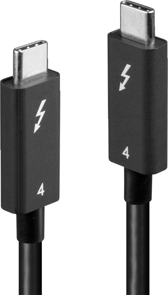 Zdjęcia - Kabel Lindy   2m Thunderbolt 4, 40Gbit/s, aktywny Do podłączania urządzeń Thunderbolt 4 o szybkości transmisji danych do 40Gbi 