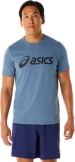 Asics Koszulka męska BIG LOGO TEE niebieska r. S