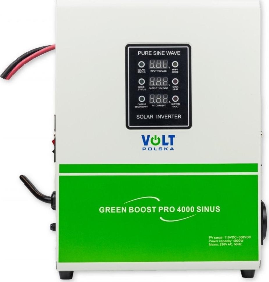 Przetwornica Volt Przetwornica solarna VOLT POLSKA GREEN BOOST PRO 4000 SINUS 110-500VDC