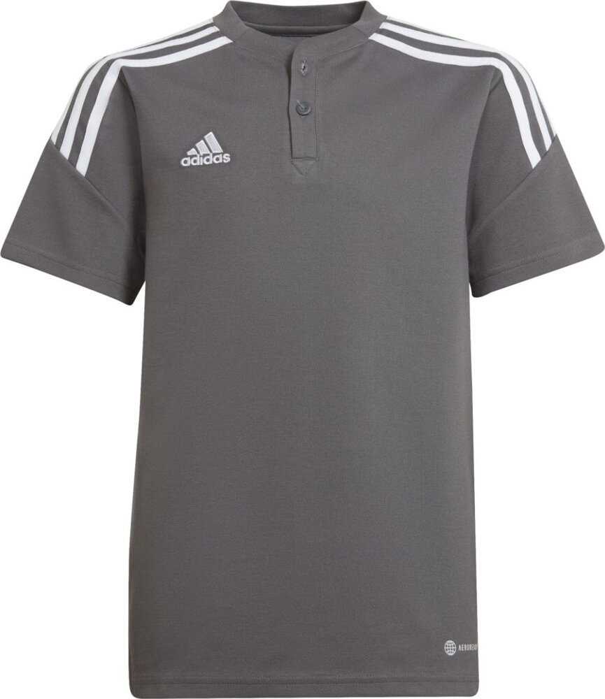 Koszulka dla dzieci adidas Condivo 22 Polo szara HD2314-164cm