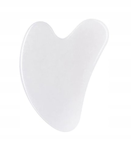 Kamień Masażer Gua Sha Do Twarzy Płytka Jadeitowy