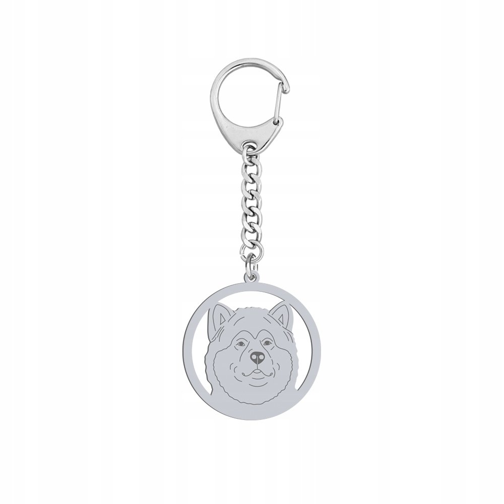 Brelok do kluczy Alaskan Malamute Srebro925 Prezent Breloczek GRAWER GRATIS