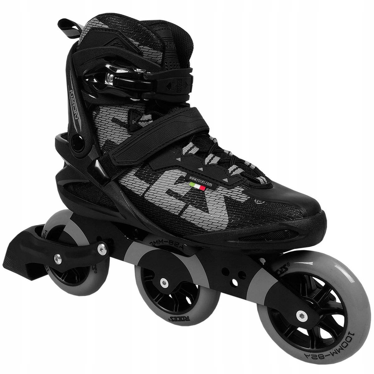 Łyżworolki Roces Neon Tif czarno-szarE 400879 00001 44