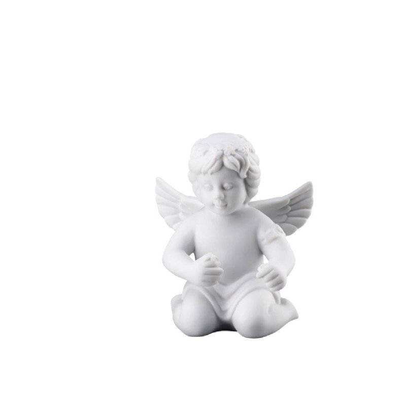 Figurka Aniołek z wiankiem mały 6,2 cm