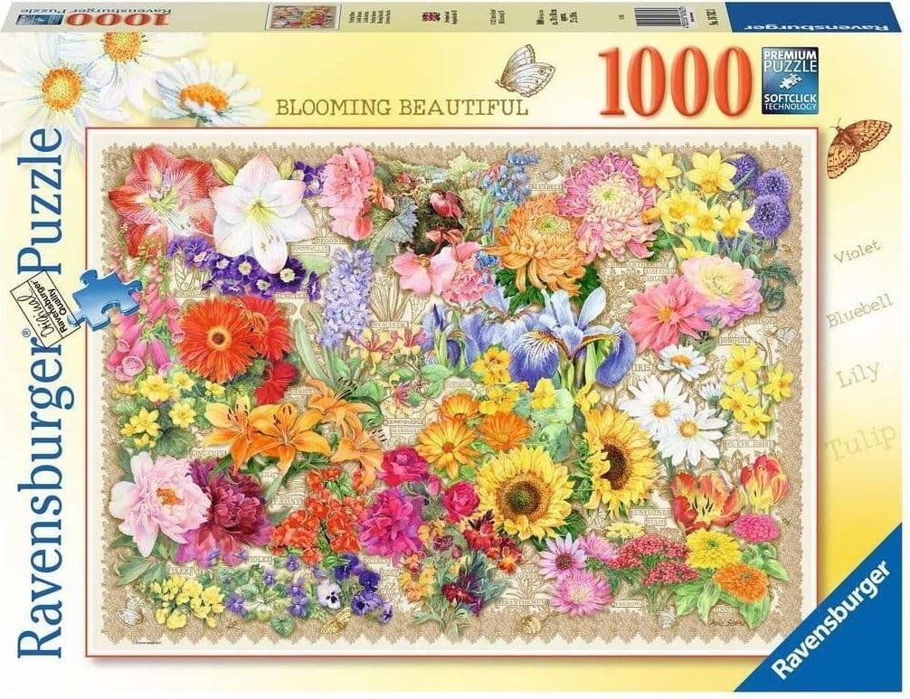 Puzzle 2D: Kwitnące kwiaty 1000 elementów