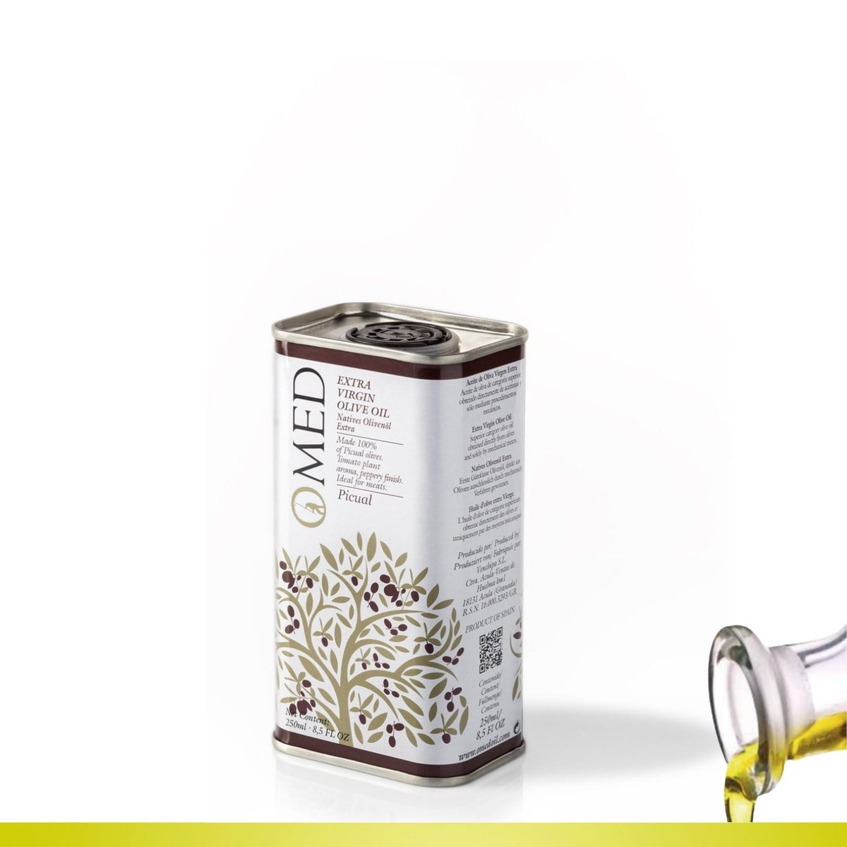 Oliwa Picual EVOO O-MED Puszka 250 ml