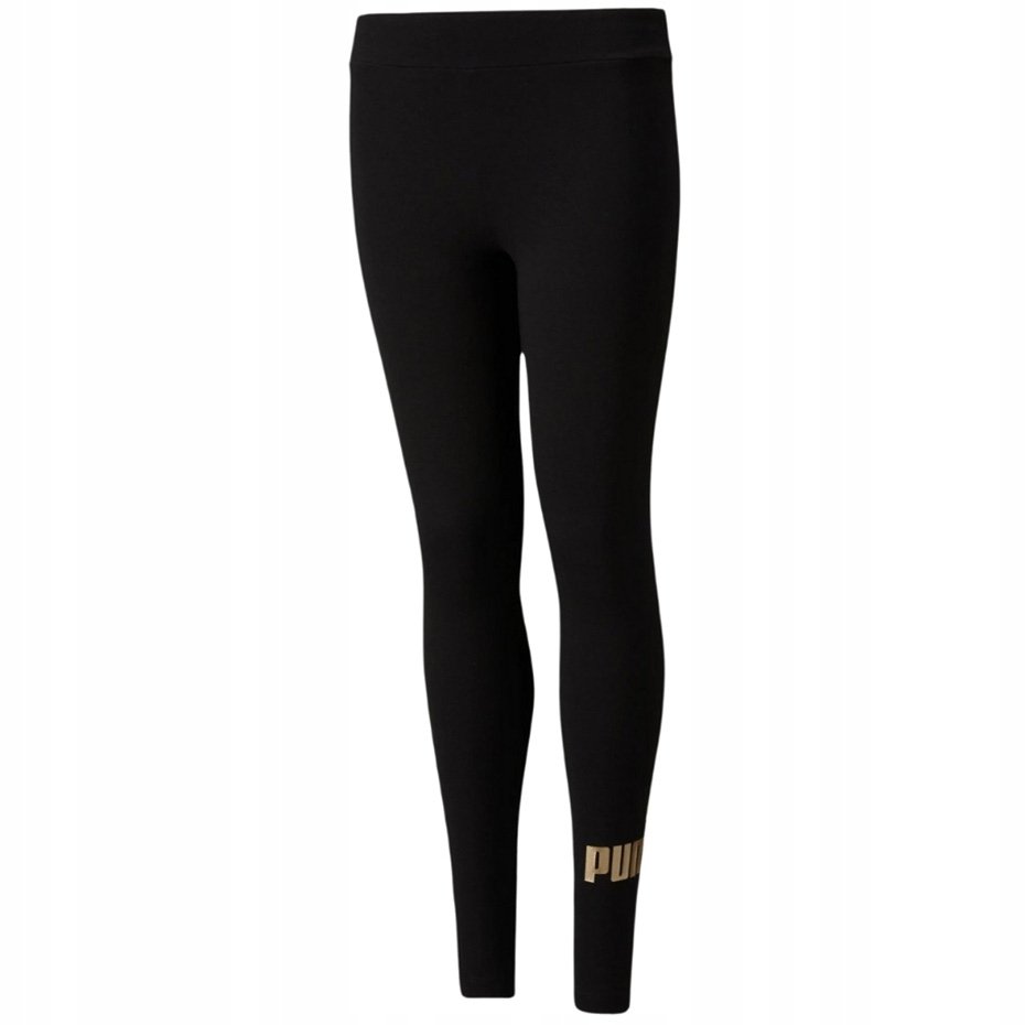 Legginsy dla dzieci Puma ESS+Logo czarne 587050 56 116cm