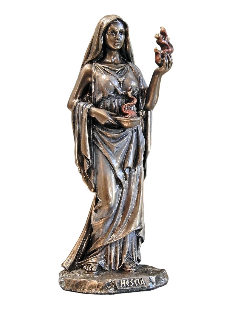 HESTIA GRECKA BOGINI OGNISKA DOMOWEGO FIGURKA NA VERONESE