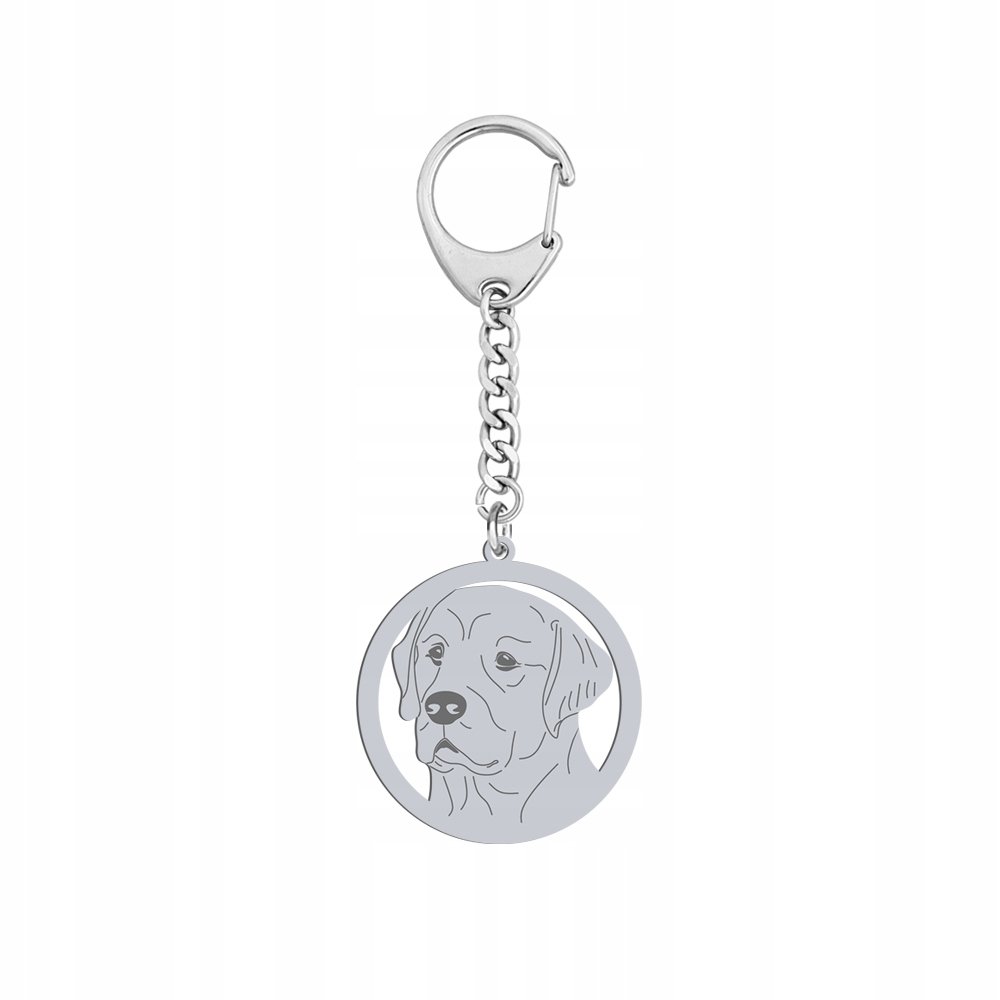 Brelok z psem Golden Retriever Srebro925 Prezent Breloczek GRAWER GRATIS