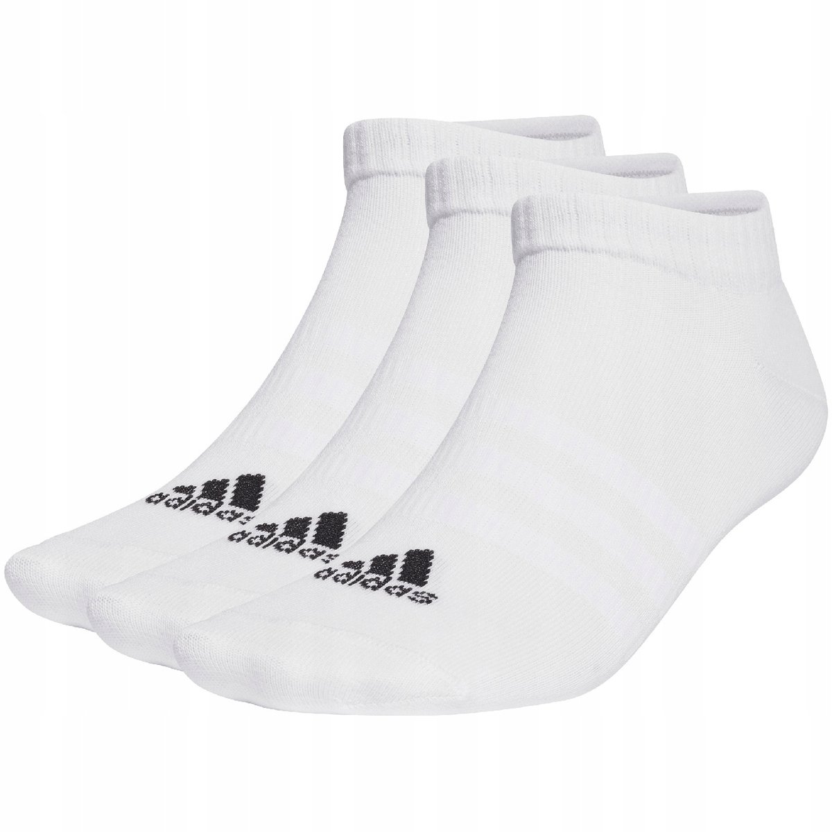 Skarpety adidas Thin and Light Sportswear Low-Cut 3 Pairs białe HT3469 34-