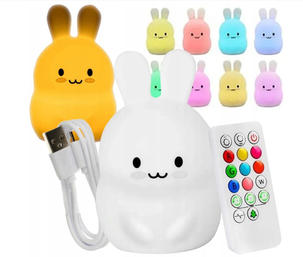 Lampka nocna Lewer biały