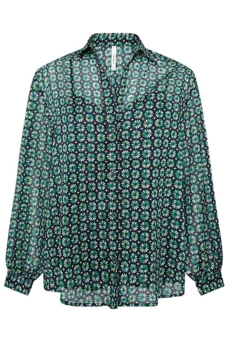 Koszula damska Pepe Jeans Antonella w kwiaty-XS