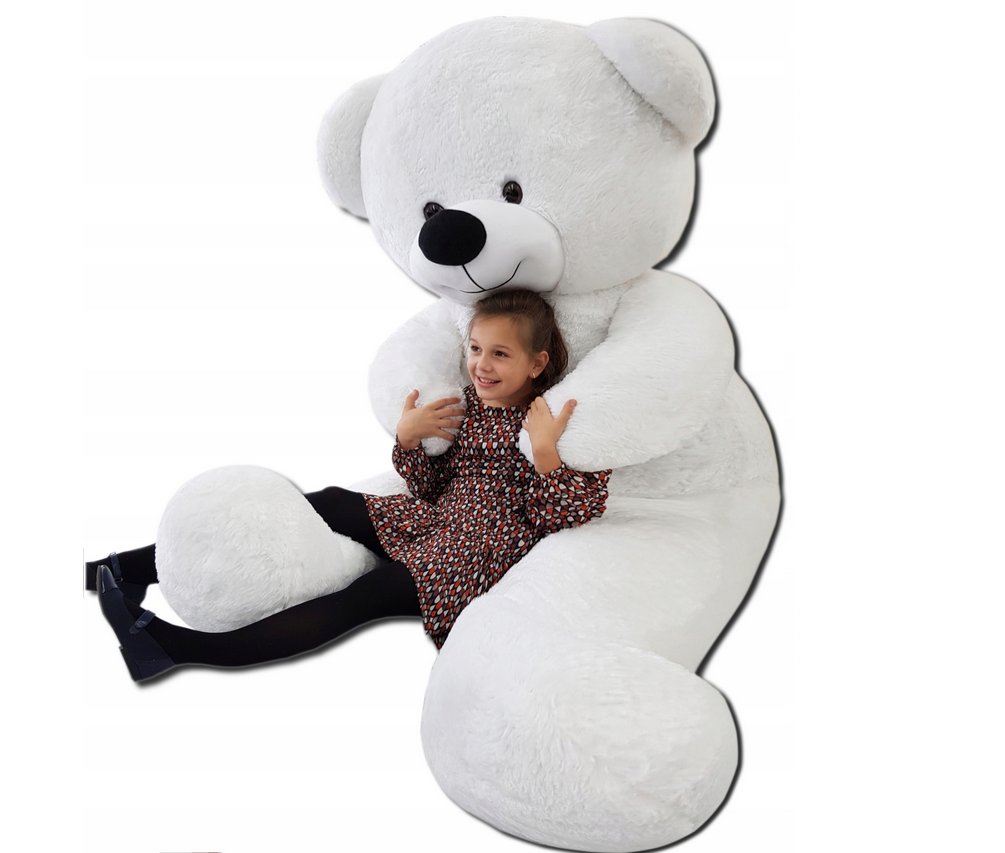 DUŻY MIŚ PLUSZOWY 220cm PLUSZAK MASKOTKA GIGANT