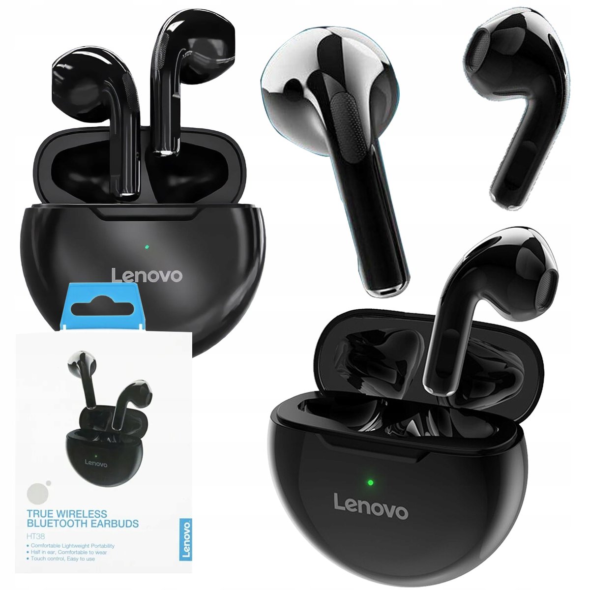  LENOVO HT38 Czarne