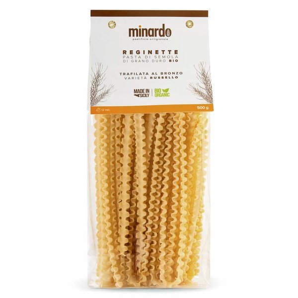 Makaron z antycznej pszenicy BIO Sycylia REGINETTE 500g/Minardo