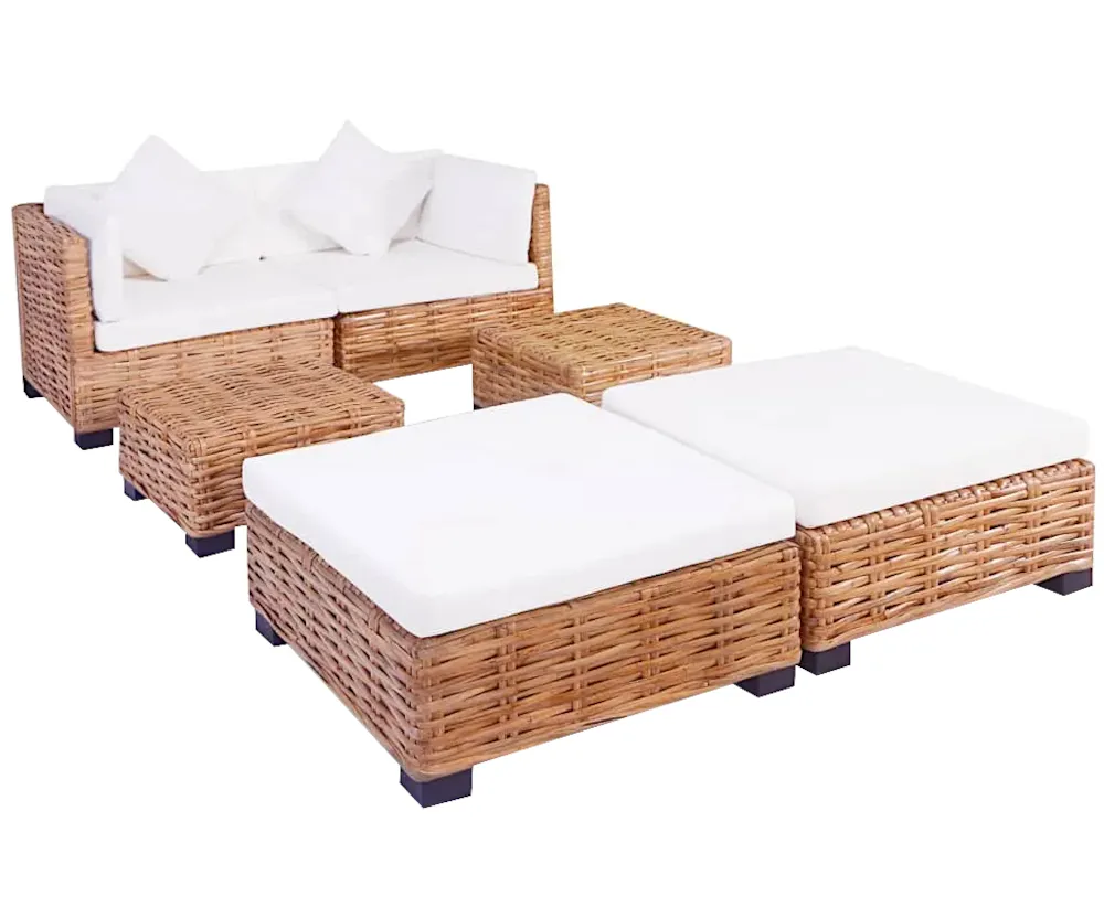 6-częściowy zestaw wypoczynkowy do ogrodu W3-E07