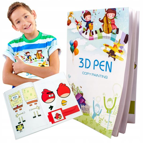 Książka Z Szablonami Dla Długopis 3d Drukowanie 40